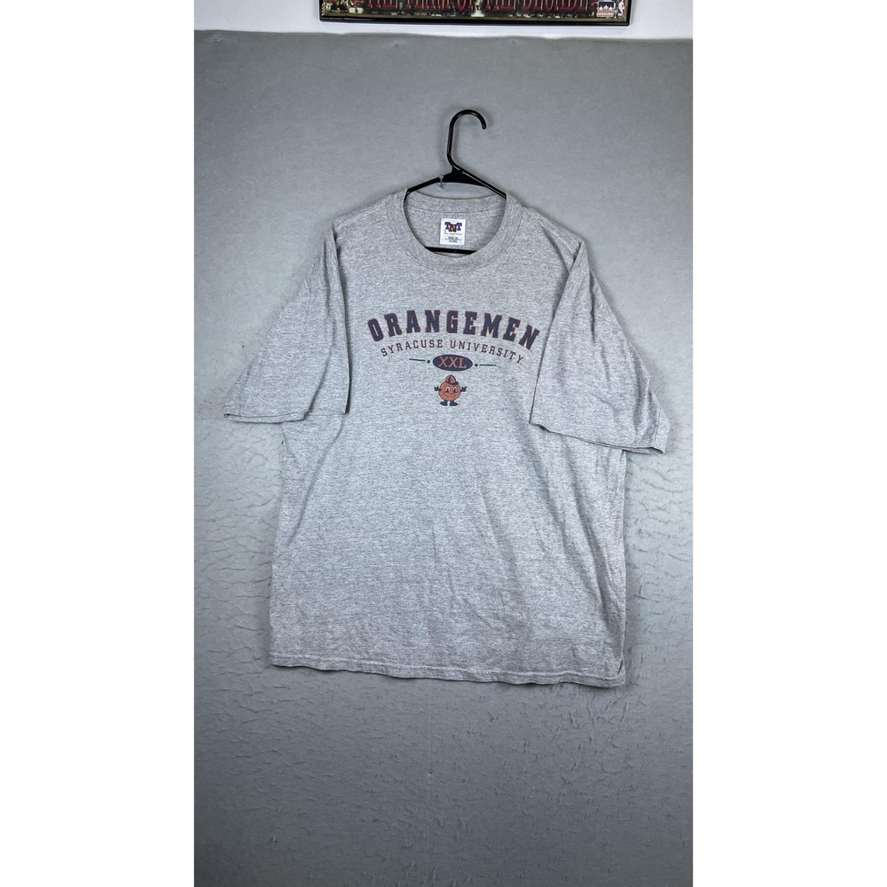 Vintage Syracuse Orangemen Shirt Mens XL Gray NCAA College Trau & Loevner Tee